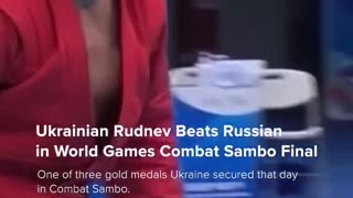 🤼‍♂️🇷🇺 Ukraine War | Vibing to Rudnev's Win Over Russian Athlete | RCF