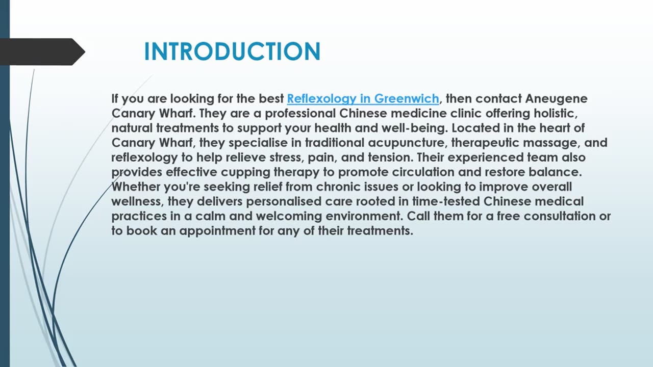 Looking for the best Reflexology in Greenwich