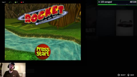 rocket robot on wheels N64