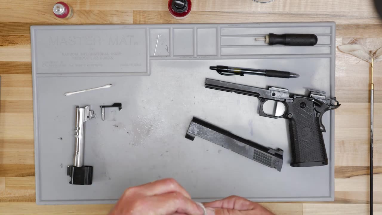 How To Take Down & Clean a Comped 1911