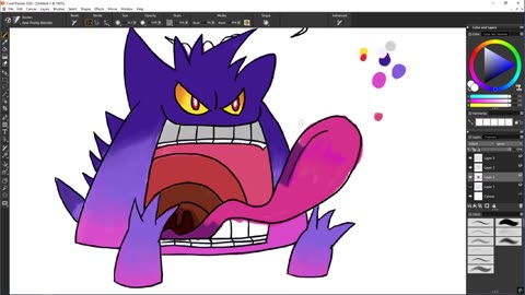 CMZ2 Sketchbook: Using Basic Shapes Pokémon: Gigantamax Gengar