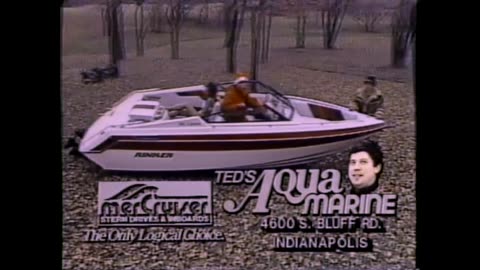December 28, 1988 - Ads for Greater Indianapolis Garage Sale & Ted's Aqua Marine