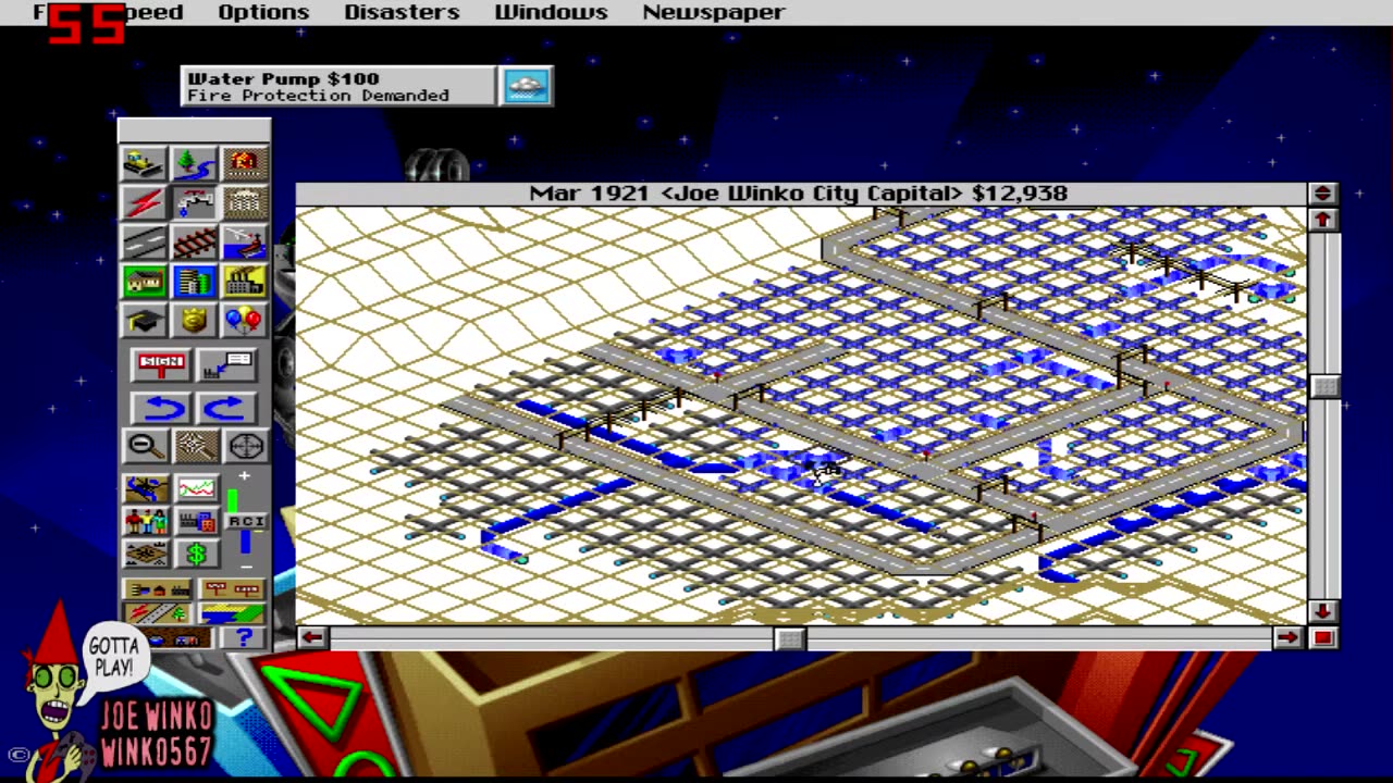 2015 01 08 - SimCity2000 Playthrough - Joe Winko City Capital 1-02