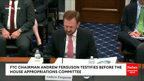 FTC Chairman Andrew Ferguson Testifies Before The House Appropriations Committee