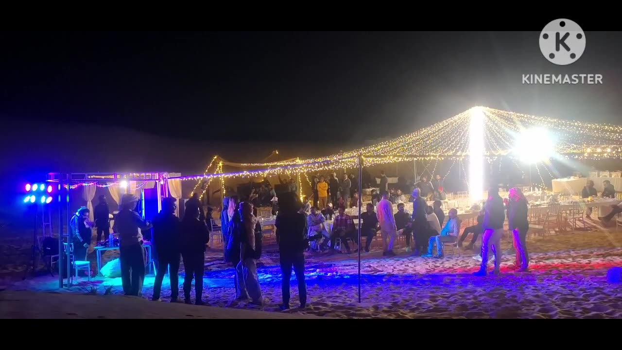 Company Party in desert, Dubai
