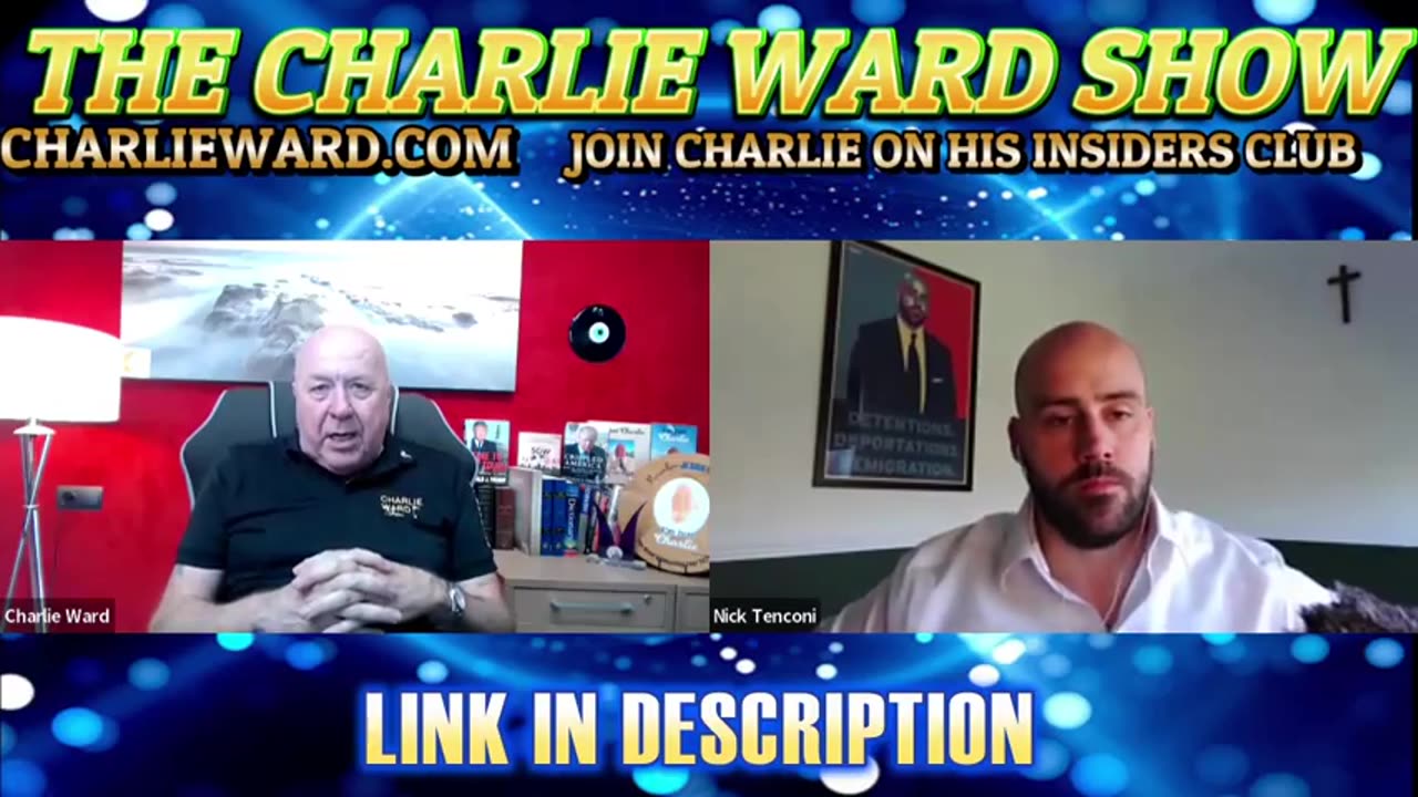 CHARLIE WARD & NICK TENCONI - MASS DEPORTATIONS! WERE TAKING OUR COUNTRY BACK! 4-9-25