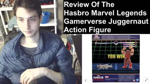 Outtake #3,171 Of The Review Of The Hasbro Marvel Legends Gamerverse Juggernaut Action Figure