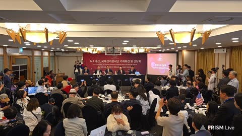 June 3 Presidential Election – Press Conference and Roundtable with International Observers.25.5.27.