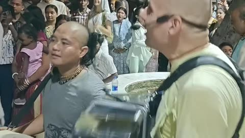 Harinam Sankirtan at Iskcon Mayapur, India July 2025