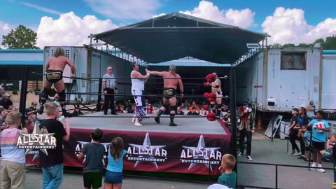 All-Star Entertainment:Tag Team Titles)(C)Anthony Cooley & Yela Man vs The Faction