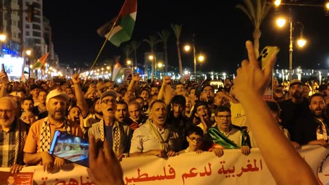 مسيرة شعبية بطنجة دعما لفلسطين ومن أجل وقف الإبادة الجماعية 16 08 2025 مروان يا كبير
