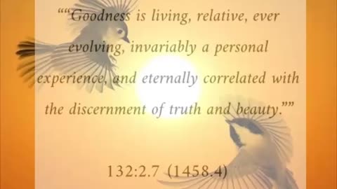 Goodness is a Personal Choice