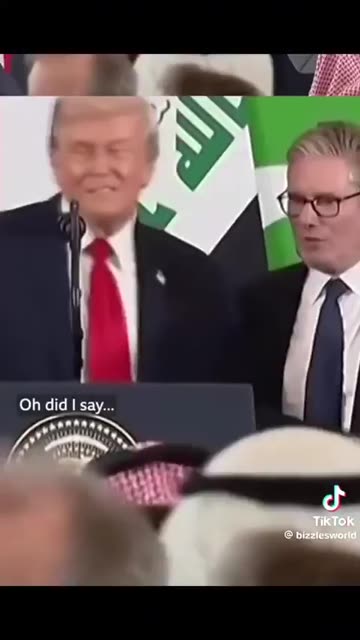 No way did we miss this clip of Keir Starmer getting completely ignored by President Trump