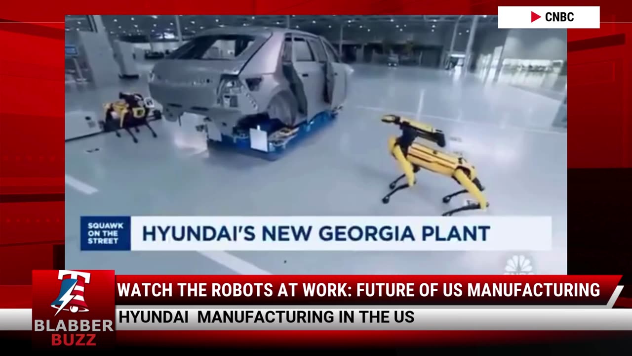 Watch The Robots At Work: Future Of US Manufacturing