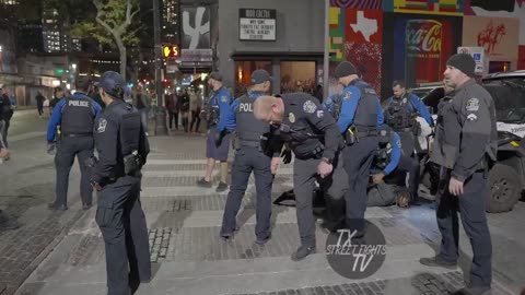 Fight Breaks Out New Year’s 2025 on 6th Street, Austin TX | Wild Night of Chaos