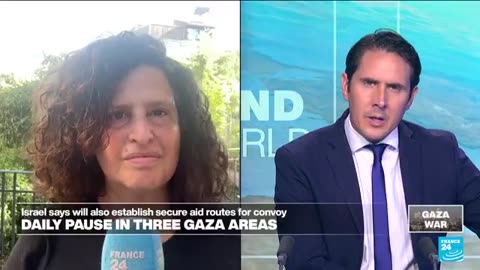 Israel announces daily pauses in Gaza fighting as aid airdrops begin