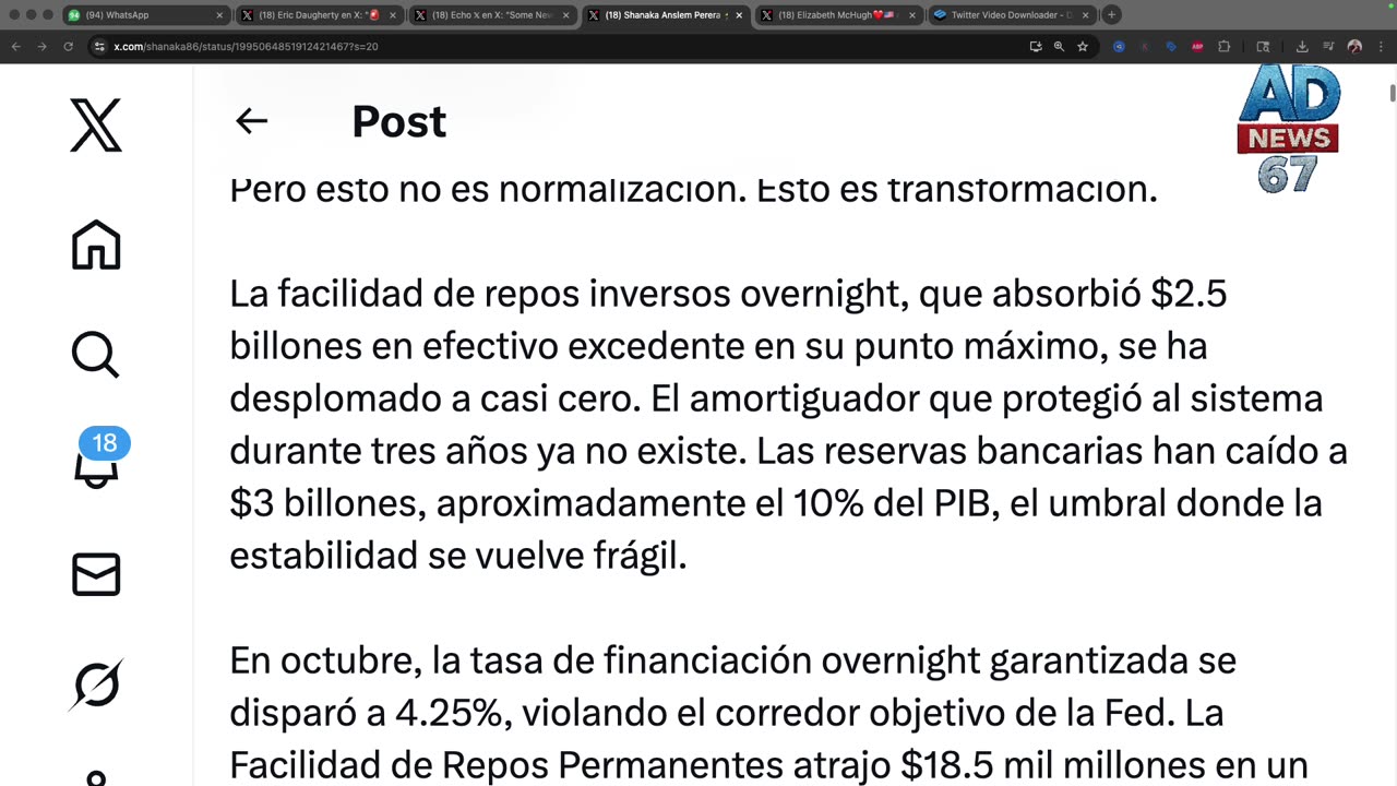 Las deudas de los Americanos podria tener fin.