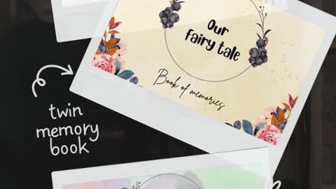 Two hearts, one memory book. #twinmom #twins #twinmemorybook