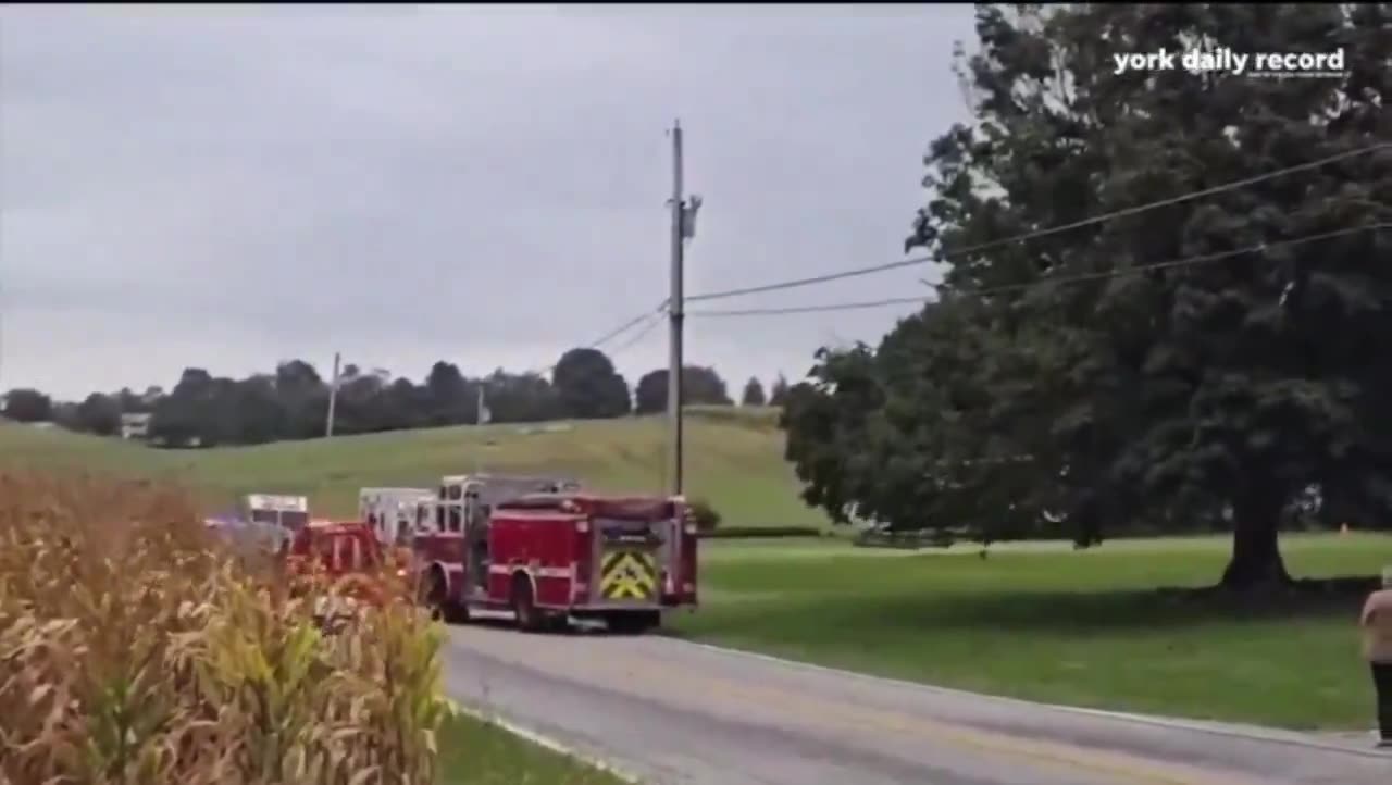 DEVELOPING: Helicopters deployed after multiple police officers shot in York County, Pennsylvania.