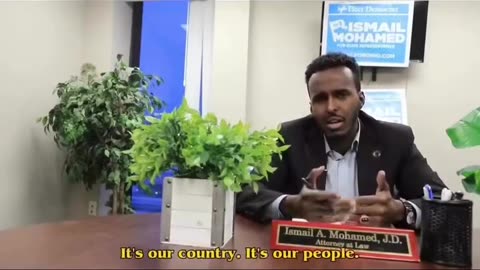 "Rep. Ismail Mohamed (D-OH) openly says his aim is to lobby for Somalia.