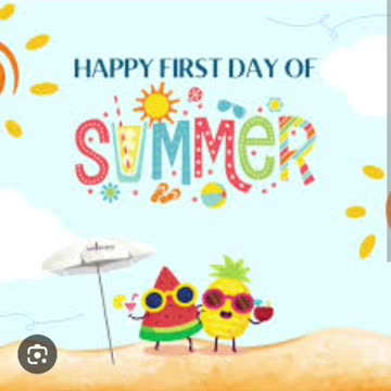 Today is the first day of summer Solstice equinox ☀️ 2025 06/20/25