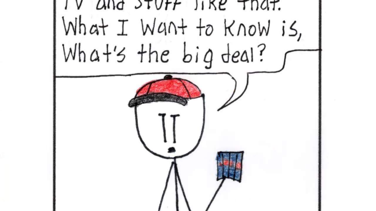 Sticky Shorts: Out of Touch (Stick-y Humor Comic Video)
