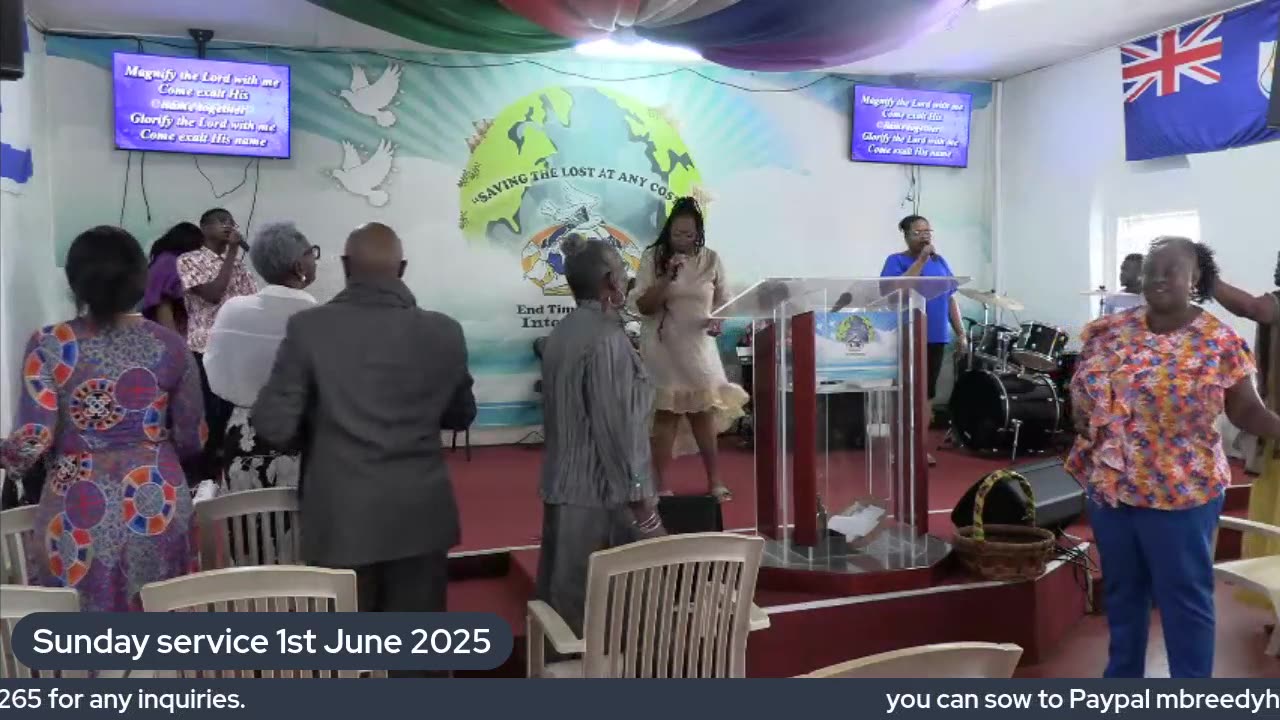 Sunday service 1st June 2025