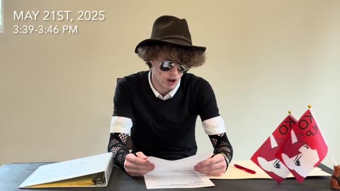 (LOUD ECHO) Liam Keel: Executing ORC documents that hand punishment to April conspirators - 05/21/25