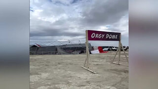THE "BURNING" MAN FESTIVAL AKA "SODOM" ORGY DOME DESTROYED BY WINDS: SIGN OF JUDGMENT TO COME