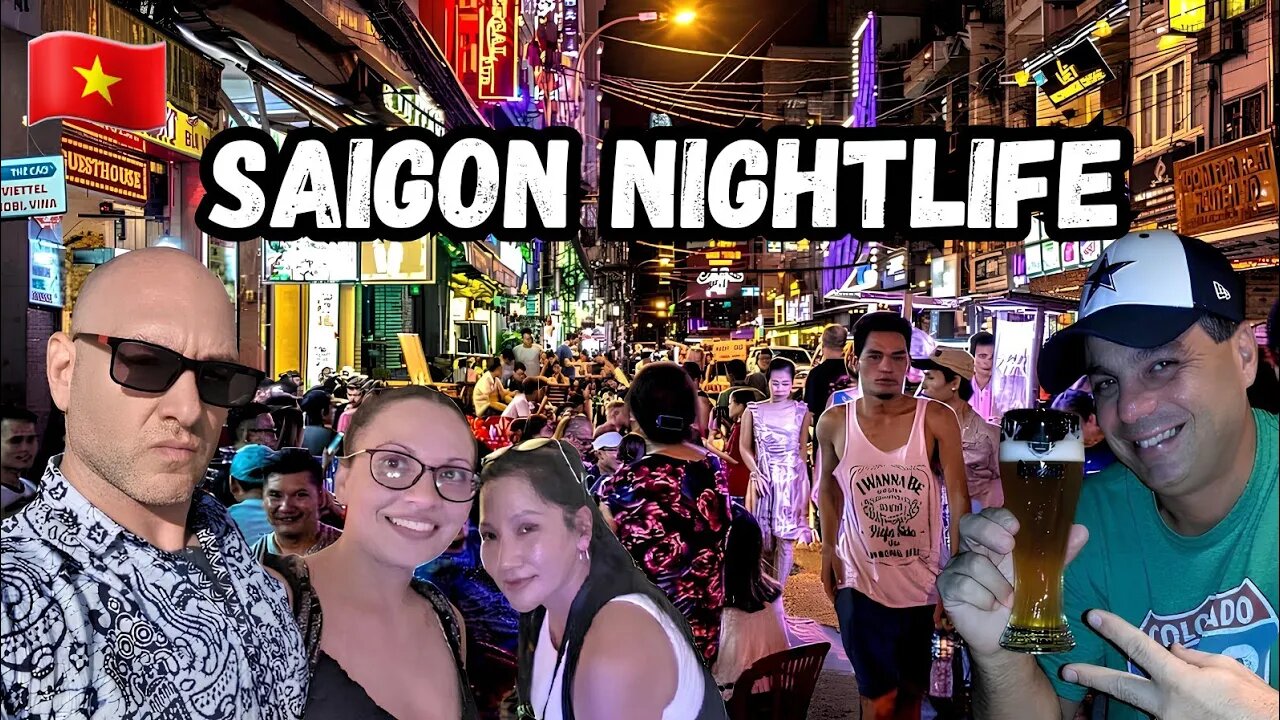 Saigon Nightlife | Rooftop Bars And Bui Vien Walking Street