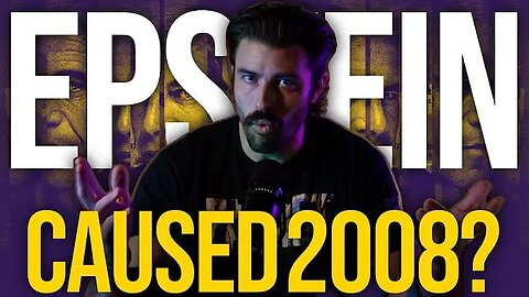 Epstein's banker buddies and the 2008 collapse