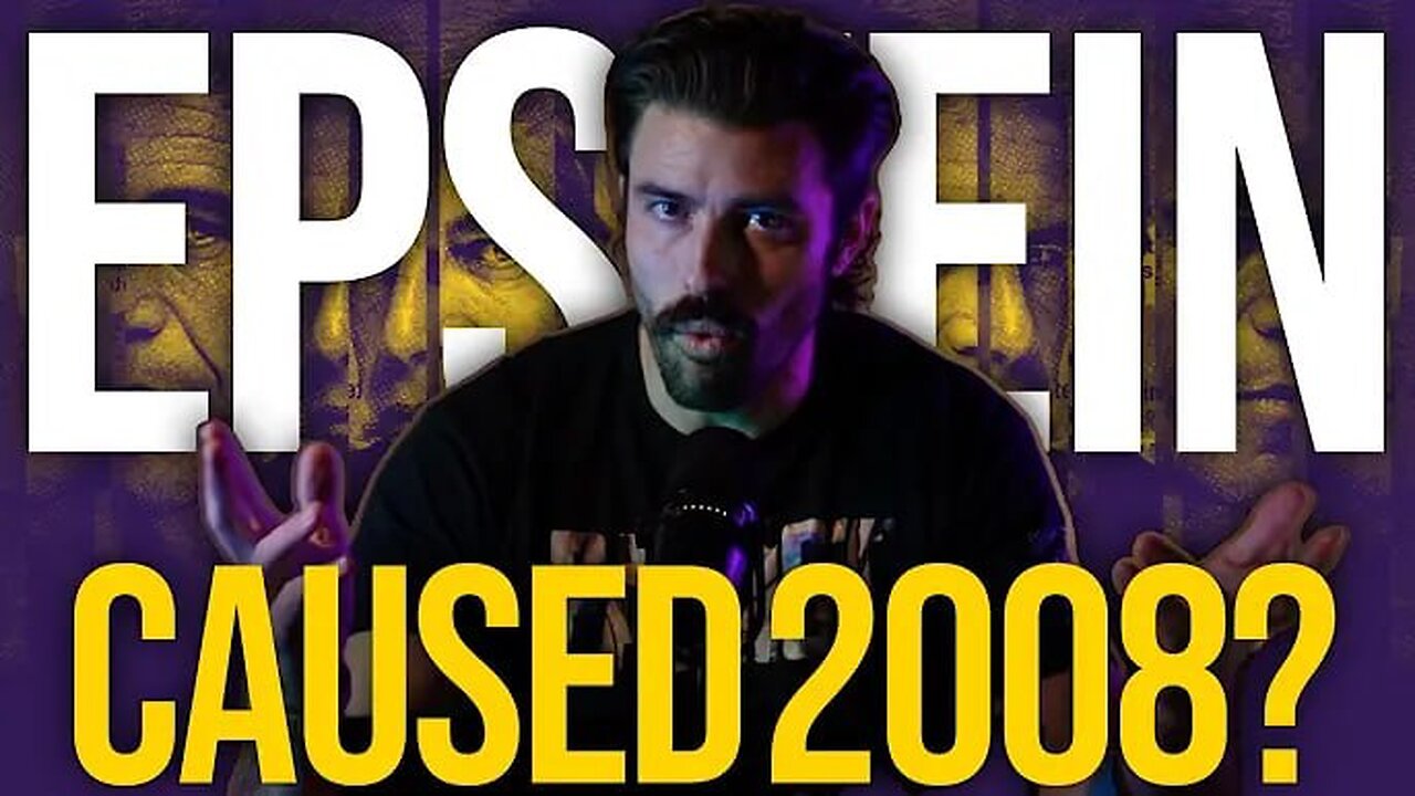 Epstein's banker buddies and the 2008 collapse