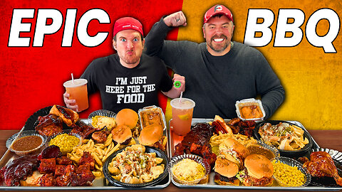 Attempting The ULTIMATE BBQ Challenge in Michigan (w/ Randy Santel )
