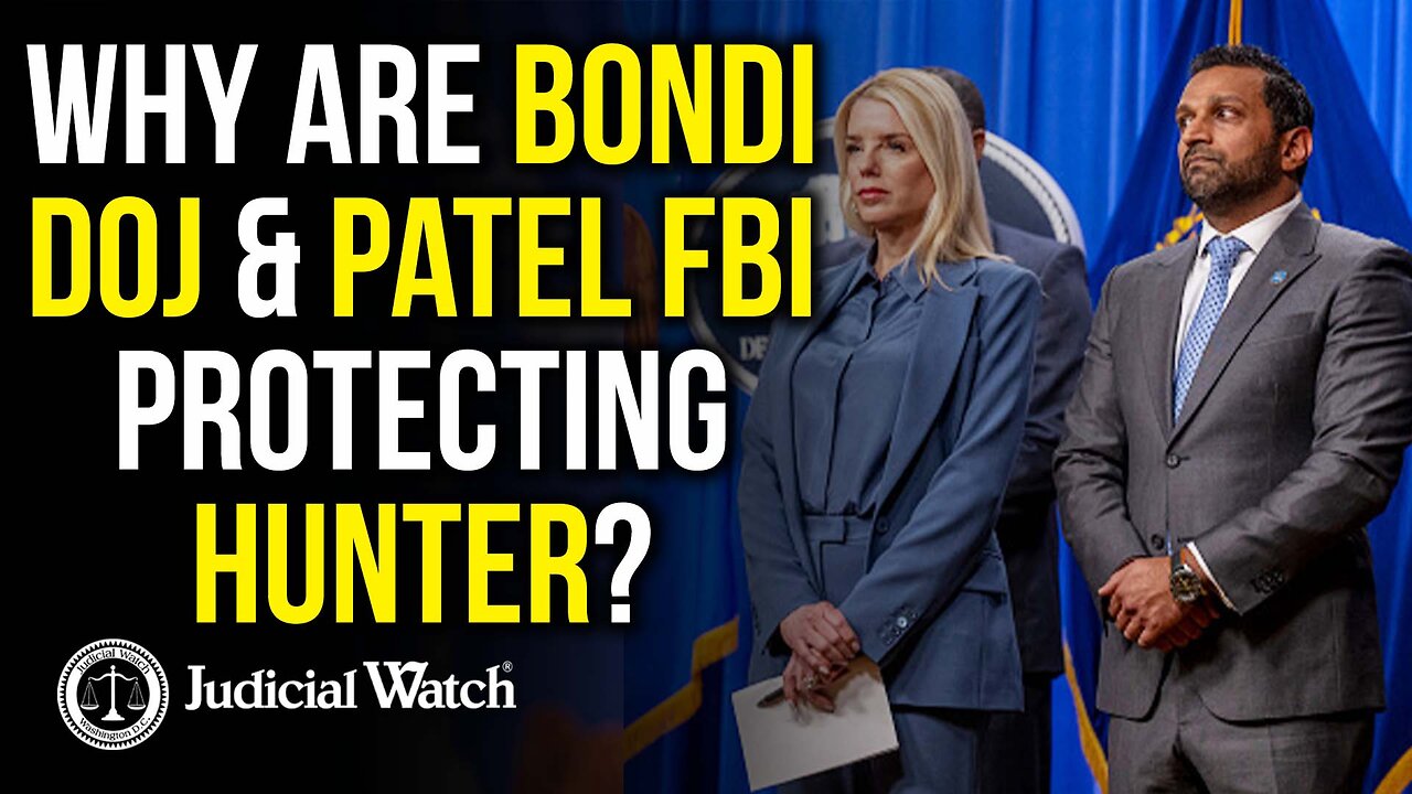 Why are Justice Dept/FBI STILL Protecting Hunter Biden?