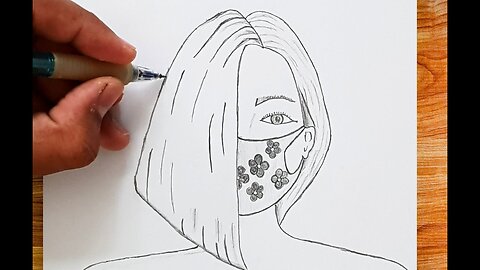 how to draw a girl step by step easy