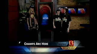 March 17, 2013 - National Women's Basketball Champs from DePauw Featured on WTHR