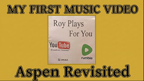 My First Music Video | ASPEN | from Dan Fogelberg 1975 | Solo Piano Cover