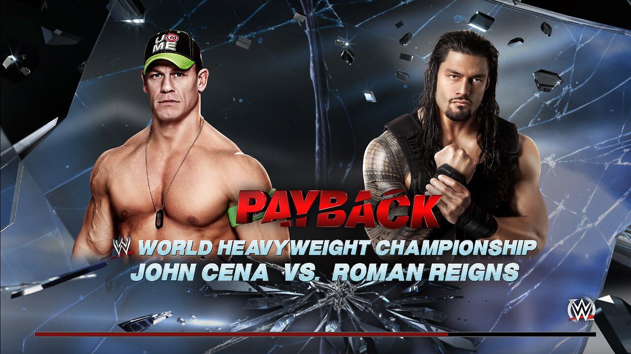 JOHN CENA VS ROMAN REIGNS (WWE CHAMPIONSHIP)