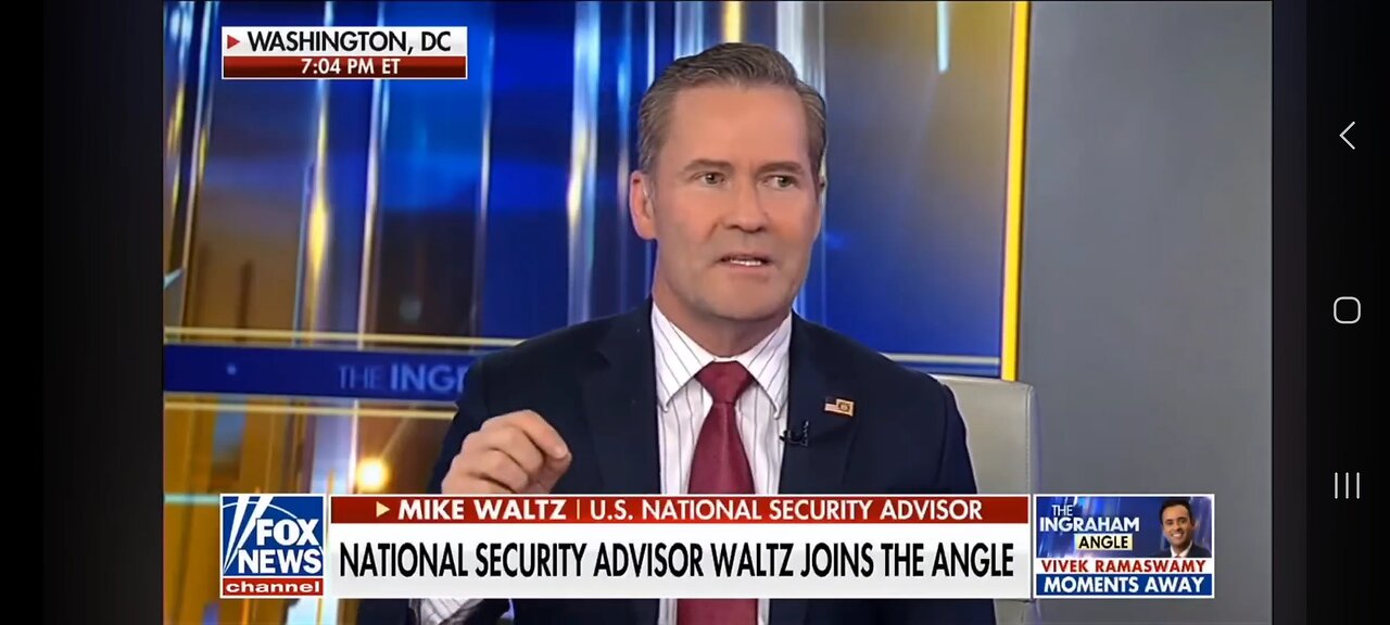 Mike Waltz is questioned about national security leak that happened before military strike..