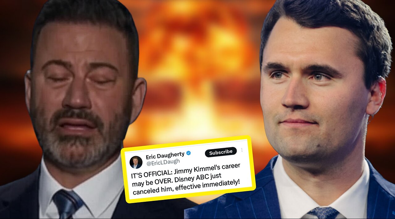 ABC CANCELS Jimmy Kimmel After Charlie Kirk Comments