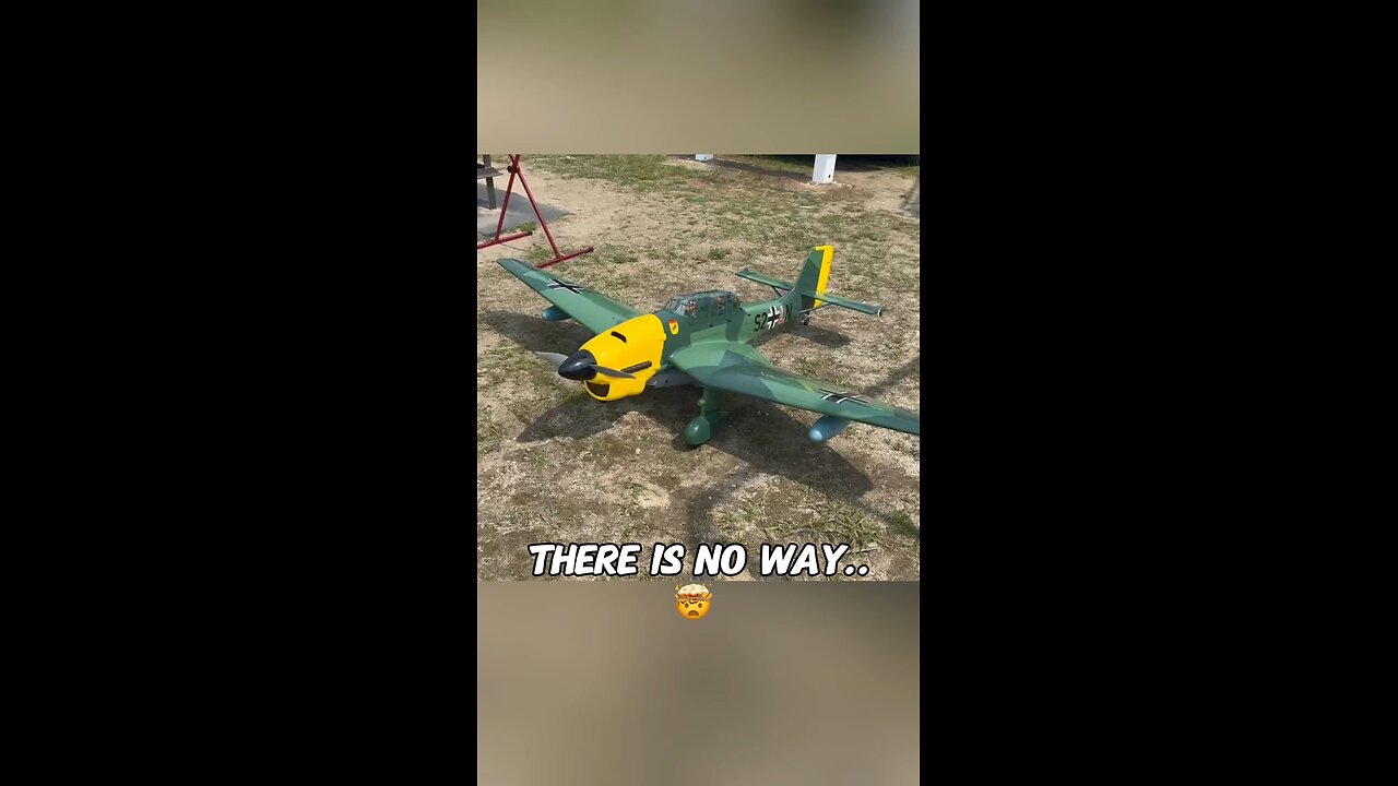 This RC Plane SCREAMS Like a WWII Stuka💀🔥