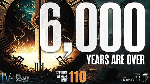 6,000 years are over - only 1 day left; The Millenial Reign is here with or without you for #jesus