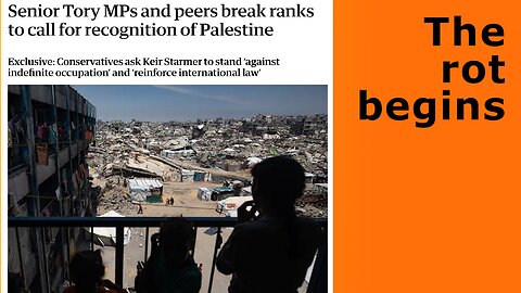 The Conservative Party Is Dying For Palestine