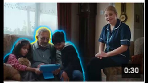"NHS Advert: Fully Vaccinated Individuals Literally Glow in the Dark"