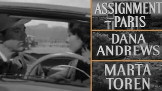 Vintage Spy Thriller! Assignment: Paris (1952) Full Film Noir