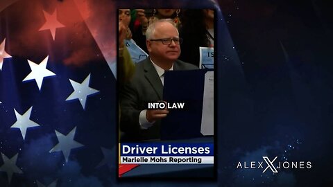 VIDEO: Gov. Tim Walz Signs Bill Into Law That Gives Illegals Driver's Licenses, So They Can Vote