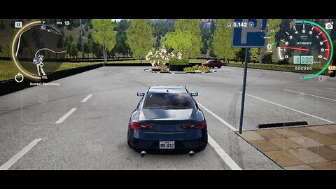 highly modified AWD infinity in CARX STREET