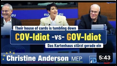 "COV-Idiot vs. GOV-Idiot: Their House of Cards Collapses"