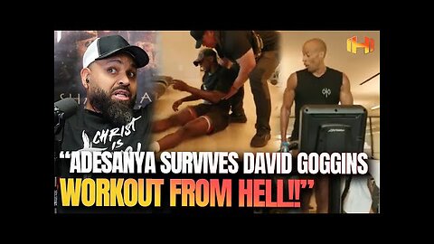 Israel Adesanya versus DAVID GOGGINS