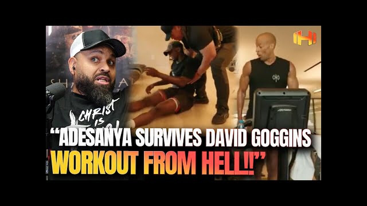 Israel Adesanya versus DAVID GOGGINS